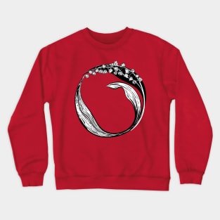 Lily Of The Valley Infinity Circle Crewneck Sweatshirt